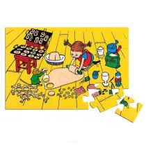 Puzzle 24 podogowe Pippi Micki