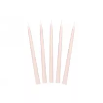 wieca stokowa matowa nude 24cm 10szt