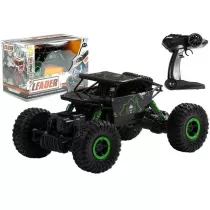 Auto RC 1:18 zielone Leantoys