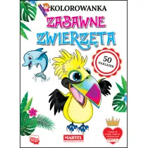Kolorowanka Zabawne zwierzta