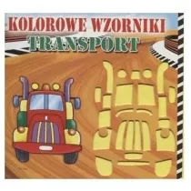 Ksi��eczka kolorowe wzorniki transport