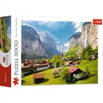Puzzle 3000 el. Lauterbrunnen, Szwajcaria Trefl