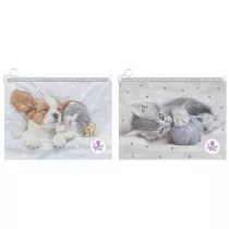 Beniamin Teczka A4 na suwak The Sweet Pets mix