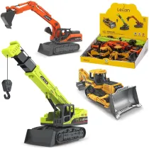 Pojazd budowlany dwig, koparka, spychacz MIX Trifox