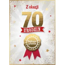 Armin Style KARNET URODZINY 70 B6 Z KOP AS GM-1298 FOL