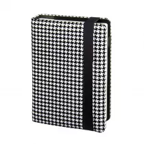 Notes A5 na gumk kratka biao-czarny NP-25MD