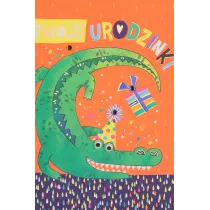 Karnet okazjonalny B6 z kopert� Urodziny Dziecko PAN DRAGON HM200-3470