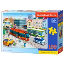 Puzzle 100 el. City Square Castorland