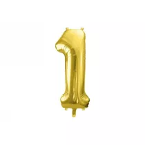 PartyDeco Balon foliowy 1 jasny z�oty 72cm