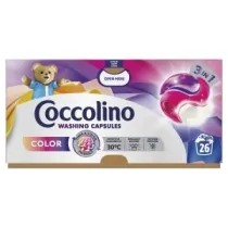 Coccolino Kapsuki 3w1 do prania kolorowych tkanin (26 pra) 26 szt.