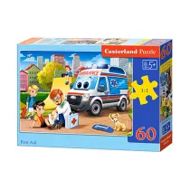 Puzzle 60 el. Pierwsza pomoc Castorland