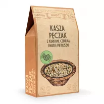 Dania Babci Zosi Kasza pczak z kurkami, cebulk i natk pietruszki 200 g