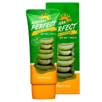 FarmStay Aloevera Perfect Sun Cream krem przeciwsoneczny z aloesem 70 g