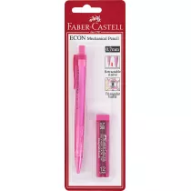Faber-Castell Owek automatyczny economy 0.7 mm + wkady rowy blister 0.7mm