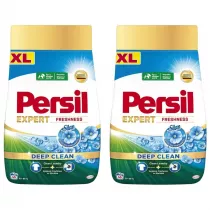 Persil Proszek do prania tkanin biaych Expert Silan (45 pra) Zestaw 2 x 2.475 kg