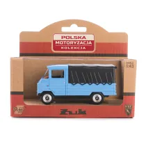 Kolekcja PRL - uk, skala 1:43 niebieski Daffi