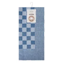 Eurofirany B.b. Choczyscy Sp.J. Komplet cierek Mauro 50x70 niebieskie 2 szt.