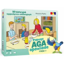 Historyjki obrazkowe. Papuga Aga opowiada cz.7