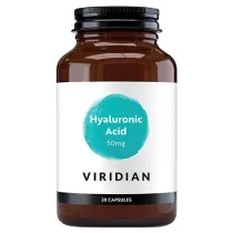 Viridian Kwas hialuronowy 200mg - suplement diety 30 kaps.