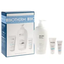 Biotherm Zestaw Lait Corporel Balsam do cia�a + Lait De Douche Mleczko do mycia + Biomains Krem do r�k 400 ml + 50 ml + 20 ml