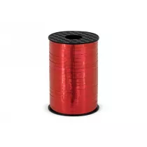 PartyDeco Wst��ka plastikowa czerwona 5mm x 225m