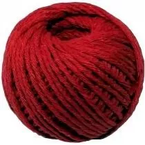 Ziemia Obiecana Sznurek baweniany czerwony 1.5mm x 50m