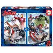 Puzzle 2 x 500 el. Avengers Educa