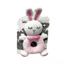 Grzechotka kr�lik r�owy 18cm Tulilo
