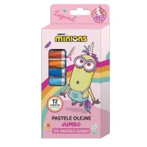 Pastele olejne Jumbo Minionki 12 kolor�w