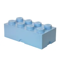 Pojemnik klocek LEGO Brick 8 Jasnoniebieski