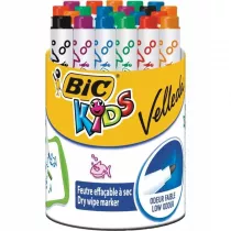 Bic Marker suchocieraln Kids Mini Velleda mix (24szt)