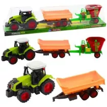 Traktor z wywrotk paszowy Leantoys