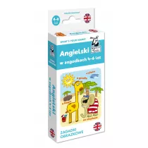 Angielski 4-6 lat. Zagadki obrazkowe. Kapitan Nauka