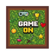 Godan Serwetki pa[oerowe Game On 33x33cm 20 szt