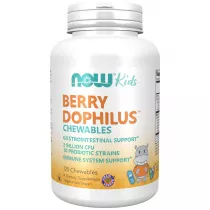 Now Foods BerryDophilus Kids - Probiotyk dla dzieci Suplement diety 120 tab.