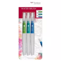 Tombow P�dzel wodny Water Brush r�ne ko�c�wki 3 szt.