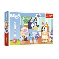 Puzzle 30 Z Bluey zawsze jest wesoo Trefl