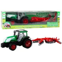 Traktor ci�gnik z przyczep� LeanToys
