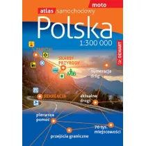 Atlas samochodowy Polska 1:300 000