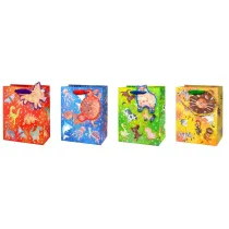 Kukartka Torebka QPM dzieci�ca, zwierz�tka (22,8x17,7x9,8cm) mix