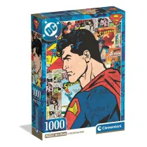 Puzzle 1000 el. Compact DC Superman Clementoni
