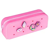 Schneider Pi�rnik silikonowy z przypinkami r�owy