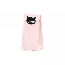 Torebki na sodycze kotek 8x18x6cm 6szt