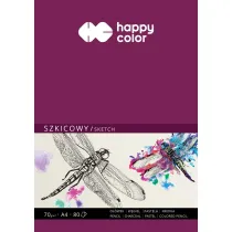 Happy Color Szkicownik klejony A5 80 arkuszy, 70gsm