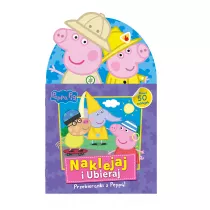 Przebieranki z Pepp�. Naklejaj i ubieraj. �winka Peppa
