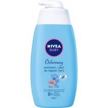 Nivea Baby 2in1 ochronny szampon i płyn do kąpieli dla dzieci 500 ml