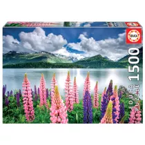Puzzle 1500 el. Jezioro Sils/Szwajcaria Educa