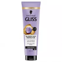 Gliss _Blonde Hair Perfector 2-in-1 Purple Repair Mask fioletowa maska do wosw blond 2w1 150 ml