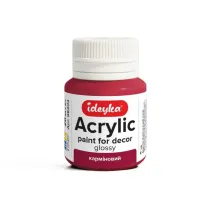 Ideyka Farba akrylowa Karmin 20ml