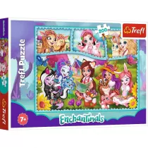 Puzzle 200 el. Niezwyky wiat Enchantimals Trefl